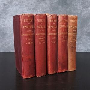Antique History Of England in the 18th Century William Edward Hartpole Lecky